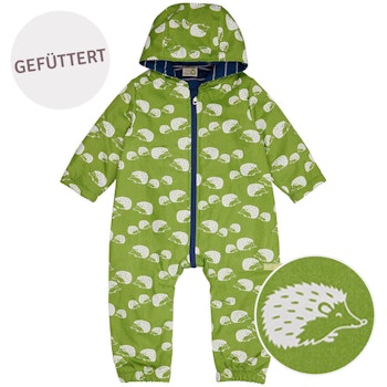 Wattierter Outdoor Overall gefüttert Fuchs marine