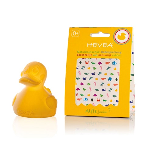 Öko Badeente „Alfie“ von HEVEA aus Naturkautschuk