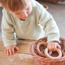 Vorschaubild Little Hoops 3er Set naturfarben – ab Geburt