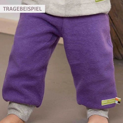 Kuschelige Baumwoll-Fleece Hose
