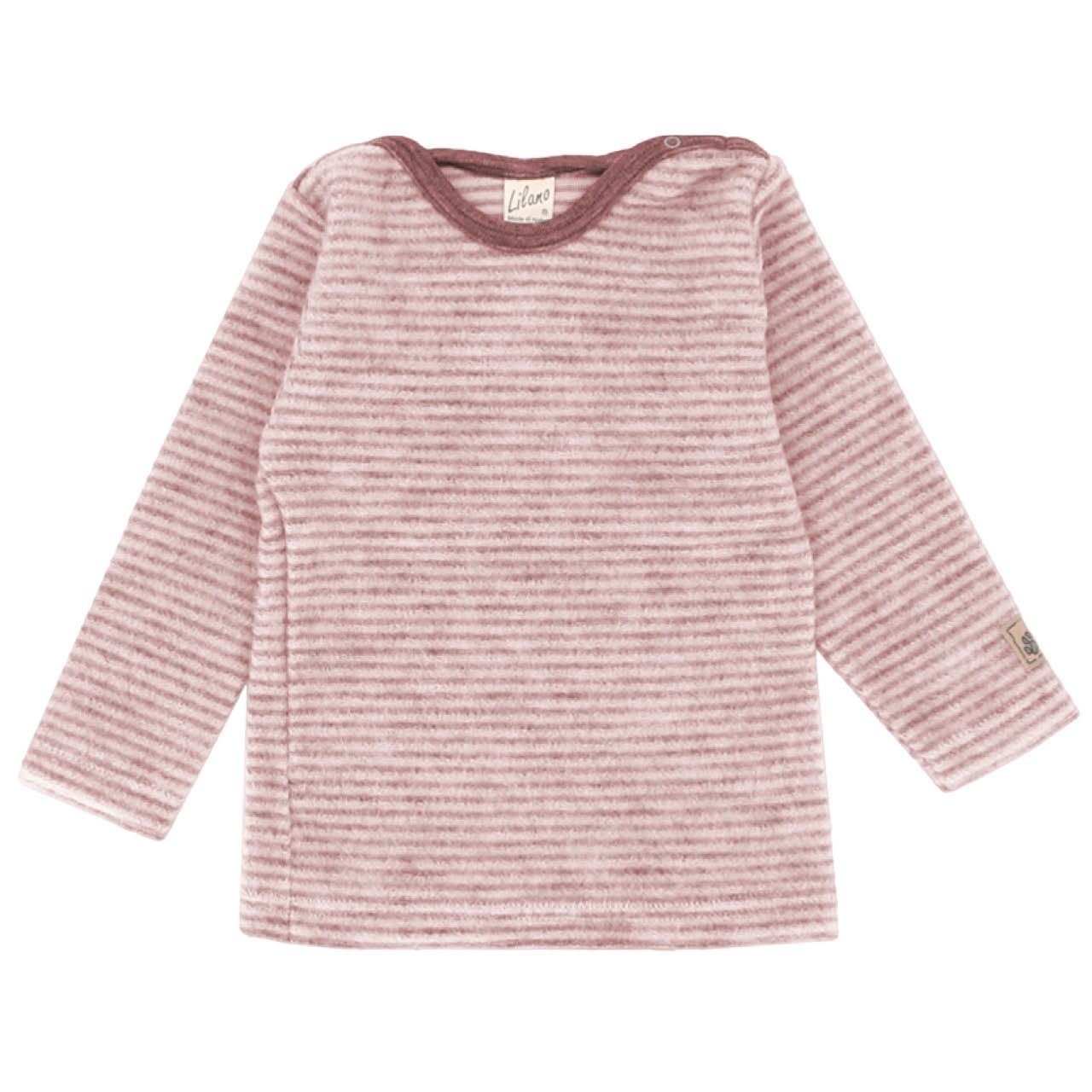 Pullover Lilano langarm Schurwolle Uni