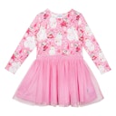 Vorschaubild Langarm Tüllkleid Mumin-Motive