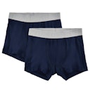Vorschaubild Boxershorts Doppelpack uni aus super weicher Bambus-Viskose