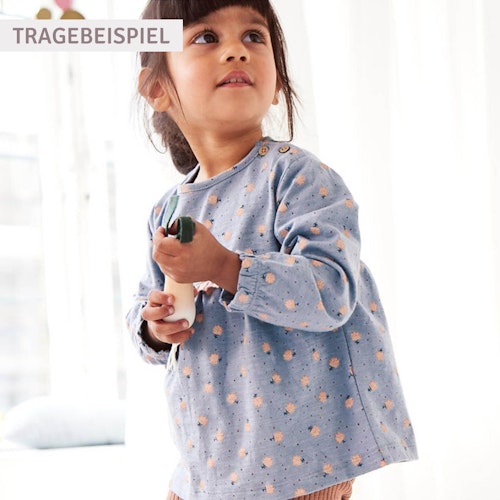 Süßes Langarmshirt Frühlingsprint