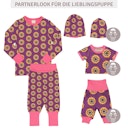 Vorschaubild Mitwachsende Krabbelhose Bündchen Einhorn