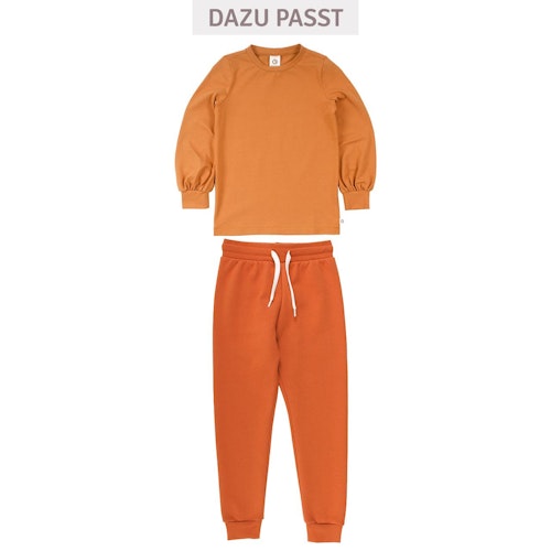 Hochwertiges Langarmshirt mit Puffärmeln