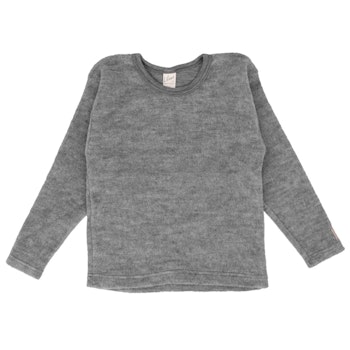 Kinder Pullover Wollplüsch mauve
