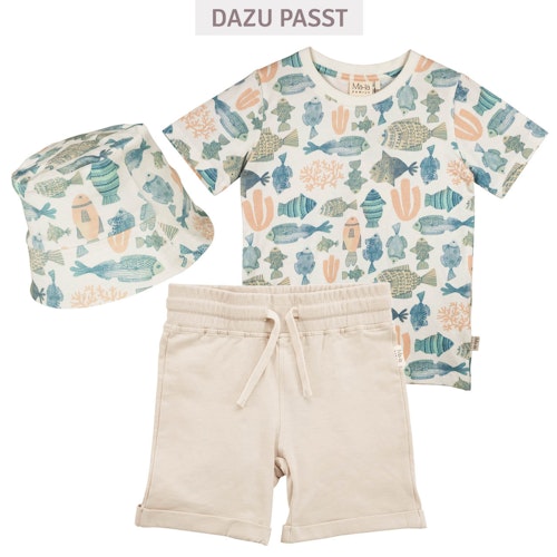 Elastische Jersey Shorts