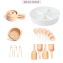 Vorschaubild Sensorikspielzeug Pipetten Set natur