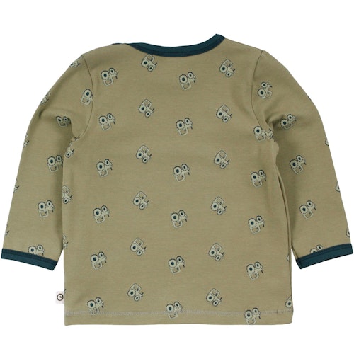 Dehnbares Langarmshirt Drache