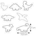 Vorschaubild Ausstechformen Dinosaurier, 7 St.