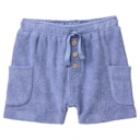 Vorschaubild Hochwertige Bermuda Sweat Shorts blau gestreift