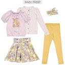 Vorschaubild T-Shirt Puffärmelchen komplett elastisch