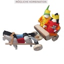 Vorschaubild Königspaar Biegepuppe 2 Stück