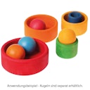 Vorschaubild Holzschalen Set ab 1 Jahr rot