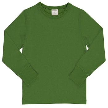 Elastisches Langarmshirt uni rot