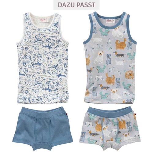 Kinder Unterhemd Rippstrick