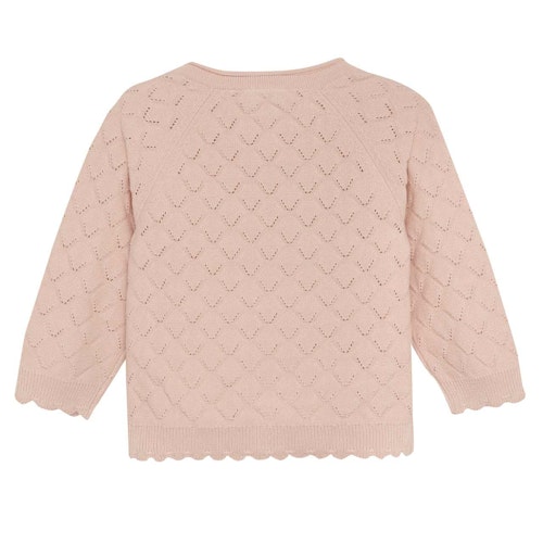 Strickjacke Rüschen