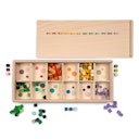 Vorschaubild Mis & Match Sortierspiel mit 430 Holzwürfeln und Sortierbox