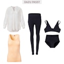 Vorschaubild Damen Bralette V-Ausschnitt