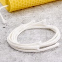 Vorschaubild Kerzendochte DIY 4er Set Bienenwaben Kerzen, 24 cm