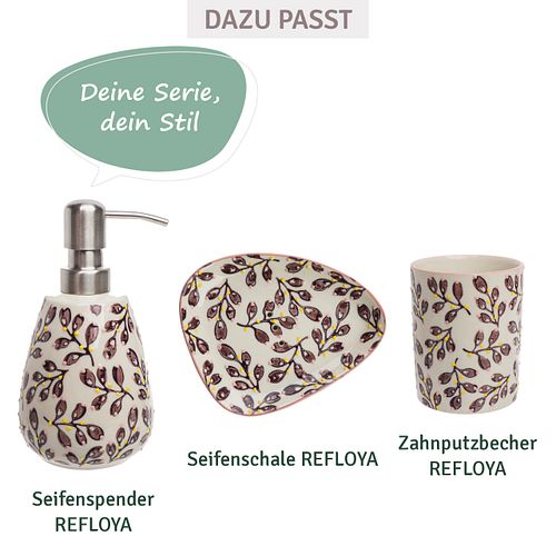 Seifenspender REFLOYA 300 ml mit Edelstahlpumpaufsatz