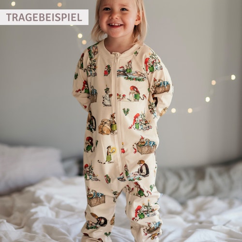 Schlafanzug Reißverschluss Pettersson & Findus