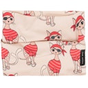 Vorschaubild Schlauchschal Piraten Katze beige