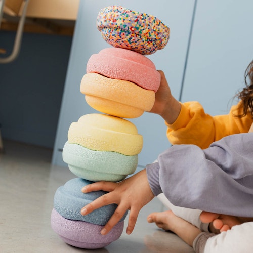 Stapelstein® Special Mini rainbow pastel 6+1 kleine Elemente