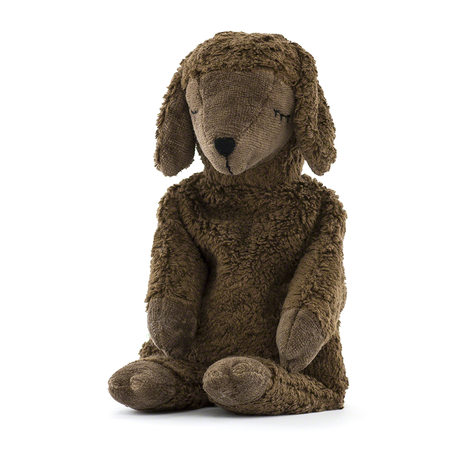 Schaf braun Kuscheltier & Wärmekissen Kirschkerne