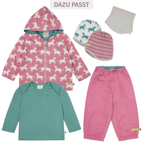 Wende Schlauchschal Fleece grau melange