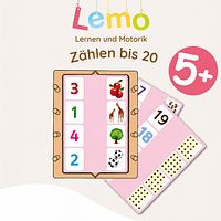 Lemo Kartensatz Zählen bis 20 ab 5 J.