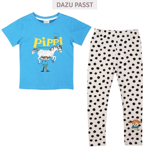 Shirt kurzarm Pippi Langstrumpf