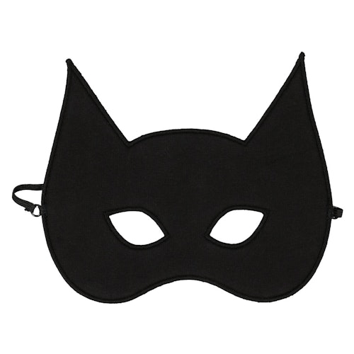 Coole Maske schwarz Einheitsgröße mit Gummiband