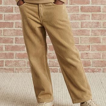 Schlichte Cordhose senfgelb