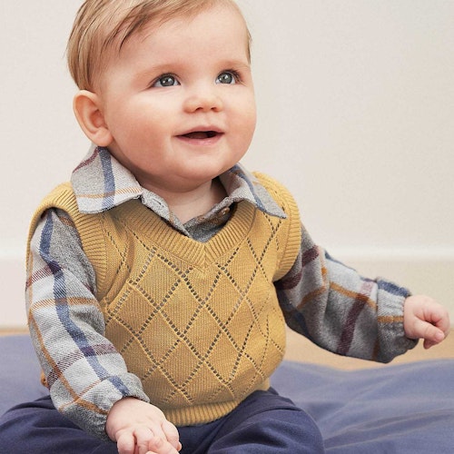 Festes kariertes Twill Hemd
