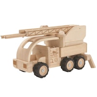 Feuerwehrauto Holz 33,5 cm Special Edition
