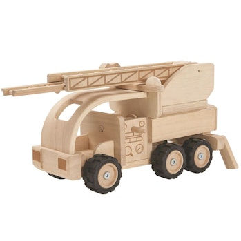 Feuerwehrauto Holz 33,5 cm Special Edition