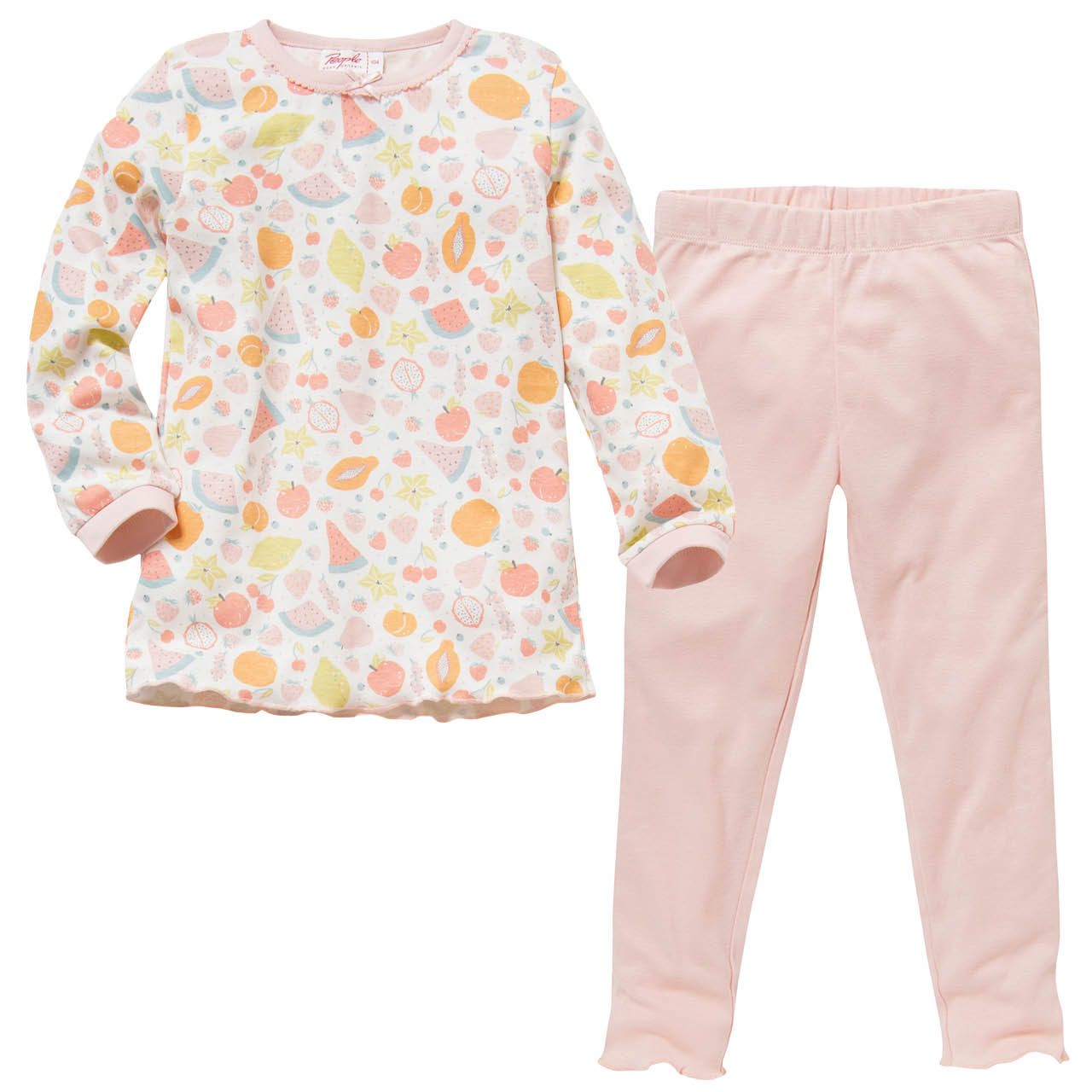 Schlafanzug People Wear Organic langarm Motiv