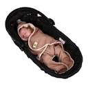 Vorschaubild Bio Einschlagdecke für Babyschale & Autositz