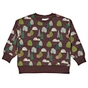 Vorschaubild Sweatshirt Alloverprint Bäume 100% BioBaumwolle