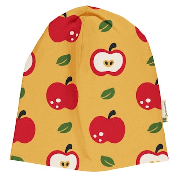 Sweat Beanie Apfel gelb