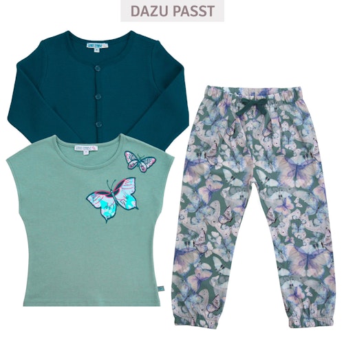 Leichte Sommerhose Schmetterlinge