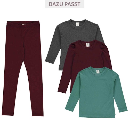 Edles Langarmshirt Puffärmel