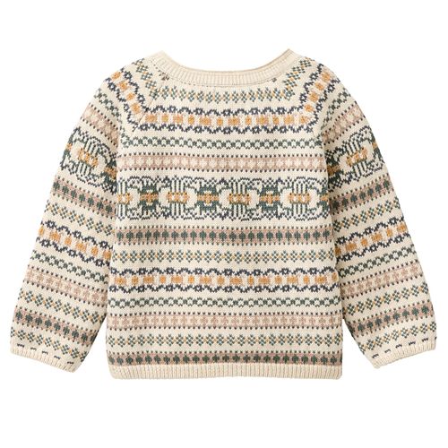 Pullover People Wear Organic Strick langarm Motiv