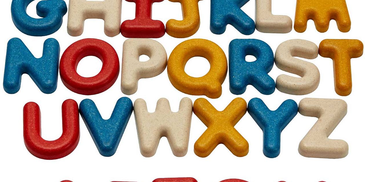 Plantoys Holzbuchstaben – große Buchstaben lernen kaufen