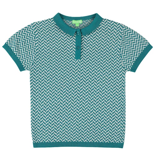 Kurzarm Poloshirt Frottee Wal-Details