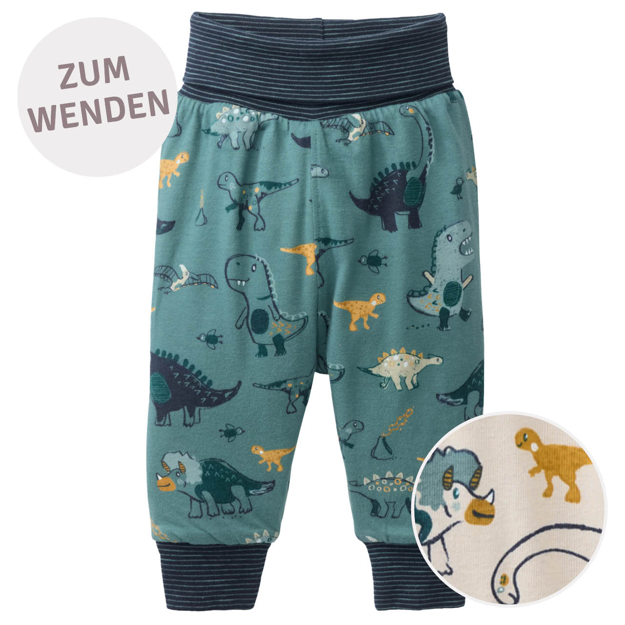 Weiche Softbündchen Wendehose Waldtiere