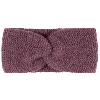 Damen Baby Alpakawolle Stirnband lavendel