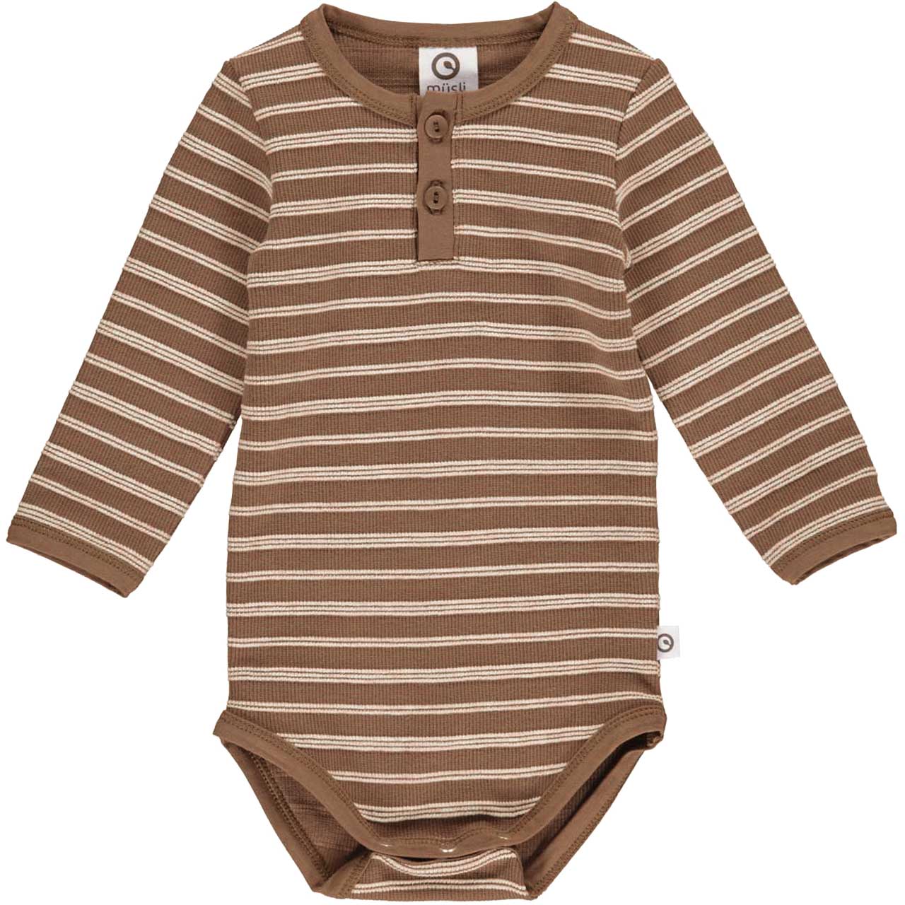 Henley Langarmbody Streifen